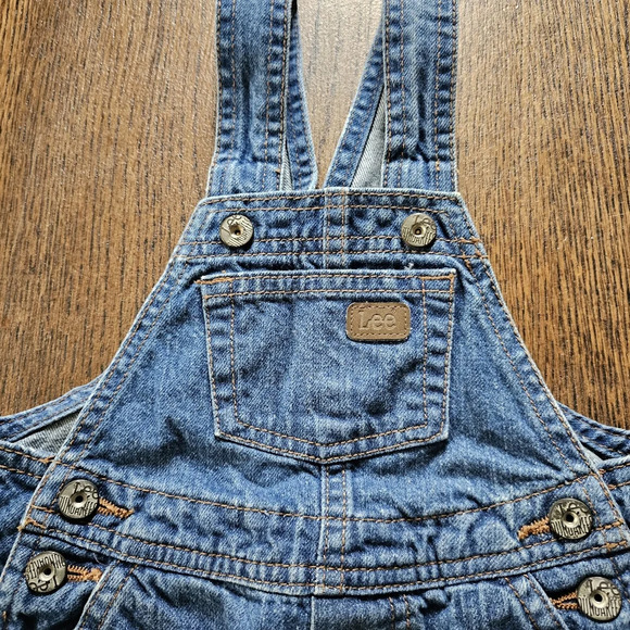Lee Dungerees Shortall Overall Shorts Size Boy's 18 Months - Picture 3 of 6